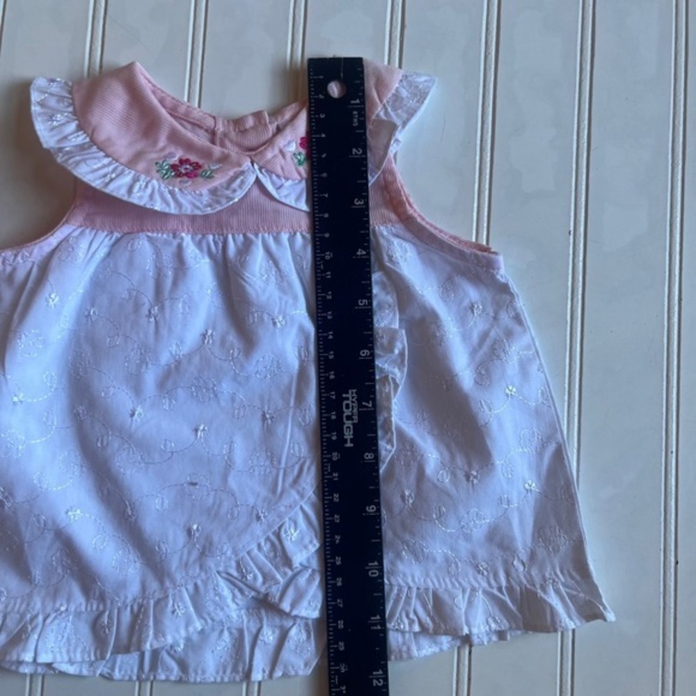 Vintage Baby Girl 3-6M Clothing Bundle Carter's Dresses Sunsuit Spring Lot - Picture 5 of 16